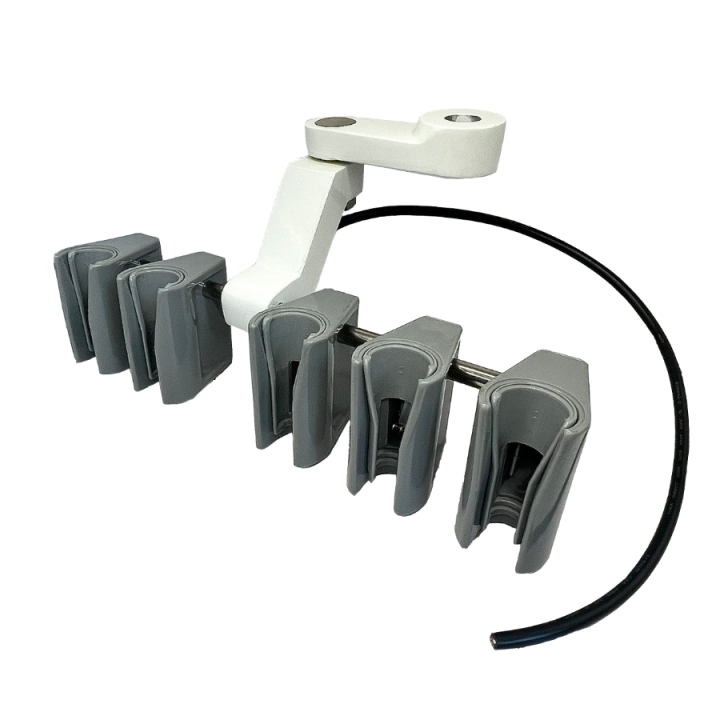 Assistant Seats Handpiece Holder-Grey Electronic Control-A Set Of three Handpiece Holder 1