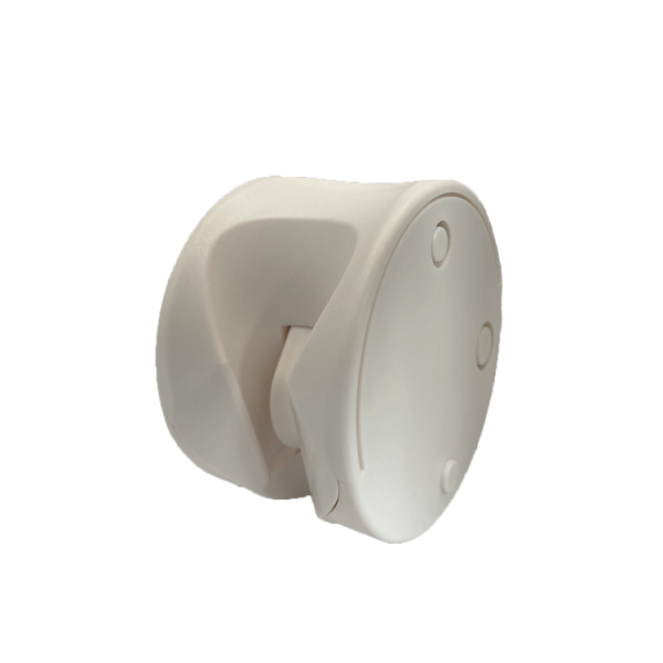 圓形陶白色掛架+Truch開關組合